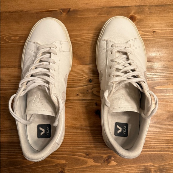 VEJA CAMPO LEATHER WHITE NATURAL - Picture 8 of 9